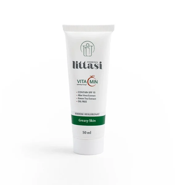 ژل کرم آبرسان مخصوص پوست چرب و مختلط لیتاسی